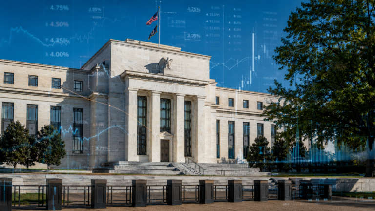 The Federal Reserve building representing U.S. monetary policy and interest rate decisions