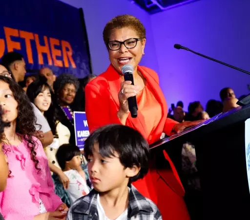 Karen Bass Advances to Los Angeles Mayoral Runoff as Vote Count Continues